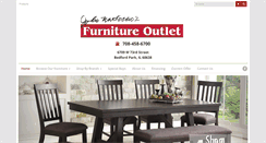 Desktop Screenshot of furnitureoutletbedfordpark.com